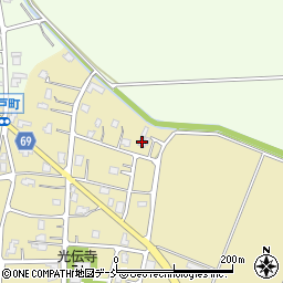 新潟県長岡市福道町611周辺の地図