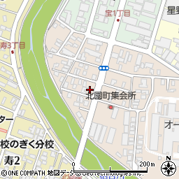 新潟県長岡市北園町6-24周辺の地図