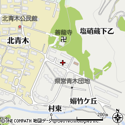 県営青木団地４１棟周辺の地図