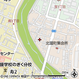新潟県長岡市北園町6-7周辺の地図