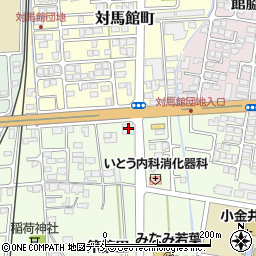 はま寿司会津若松門田店周辺の地図