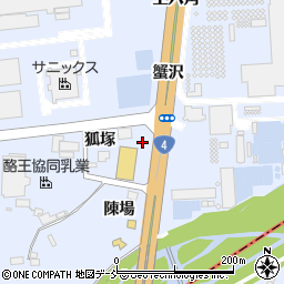 福島県本宮市荒井清水周辺の地図
