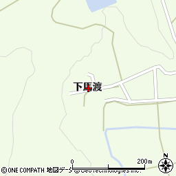 福島県会津若松市湊町大字共和下馬渡周辺の地図