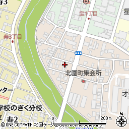新潟県長岡市北園町6-19周辺の地図