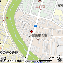 新潟県長岡市北園町6-21周辺の地図