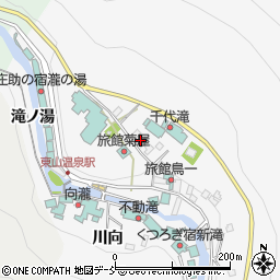 福島県会津若松市東山町大字湯本寺屋敷周辺の地図