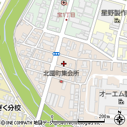 新潟県長岡市北園町8-5周辺の地図