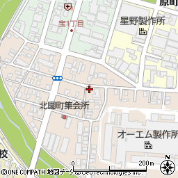 新潟県長岡市北園町2-61周辺の地図