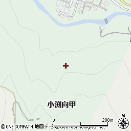 福島県会津若松市東山町大字石山小渕向甲周辺の地図