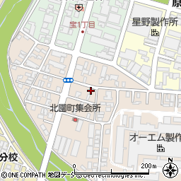 新潟県長岡市北園町8-18周辺の地図