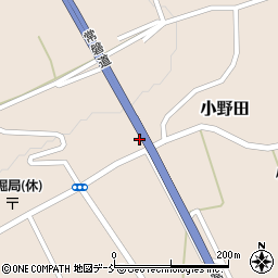 福島県浪江町（双葉郡）小野田（坂下）周辺の地図
