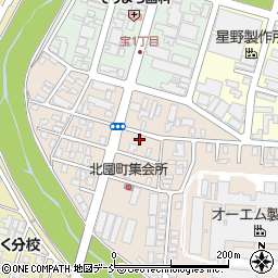 新潟県長岡市北園町8-15周辺の地図