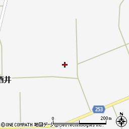 福島県浪江町（双葉郡）酒井（堂前）周辺の地図