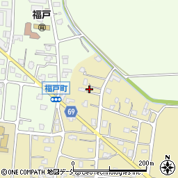 新潟県長岡市福道町553周辺の地図