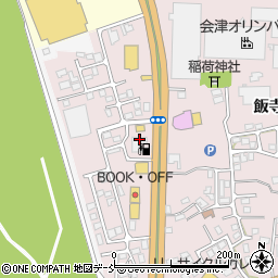 ＥＮＥＯＳ　会津西店周辺の地図