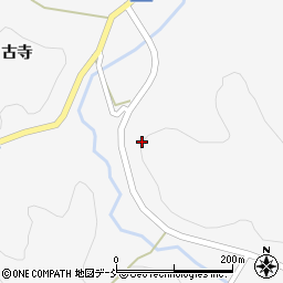 福島県田村郡三春町実沢百目木周辺の地図
