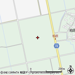 福島県会津若松市北会津町柏原三島台周辺の地図