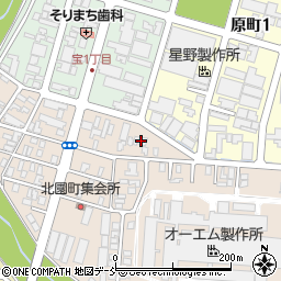 新潟県長岡市北園町205-6周辺の地図
