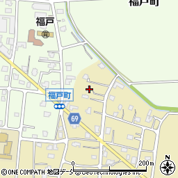 新潟県長岡市福道町559-1周辺の地図