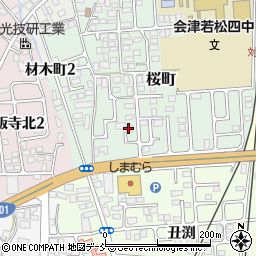 株式会社明成エンジニアリング　会津営業所周辺の地図