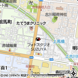 日本石油南町給油所周辺の地図