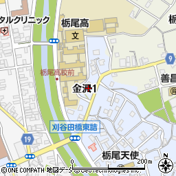 五十嵐ふとん店周辺の地図