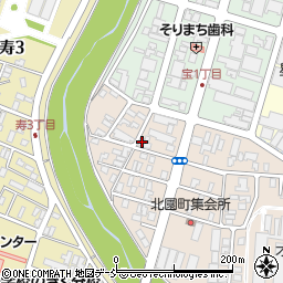 新潟県長岡市北園町532周辺の地図