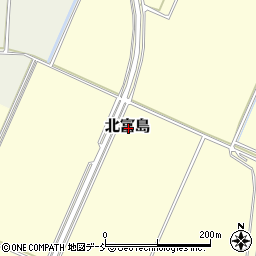 新潟県長岡市北富島周辺の地図