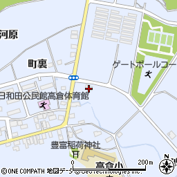 福島県郡山市日和田町高倉（諏訪前）周辺の地図