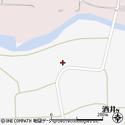 福島県浪江町（双葉郡）酒井（井戸川前）周辺の地図
