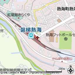 磐梯熱海温泉旅館協同組合周辺の地図