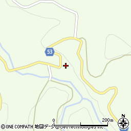 福島県柳津町（河沼郡）軽井沢（南）周辺の地図