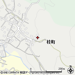 新潟県長岡市桂町周辺の地図