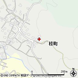 新潟県長岡市桂町周辺の地図