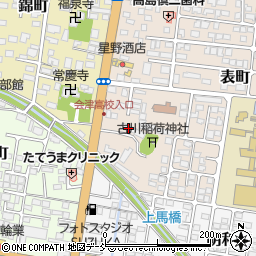 平塚車輌会津周辺の地図