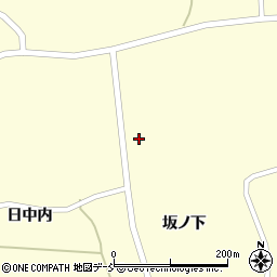 福島県田村郡三春町北成田堂ノ入周辺の地図
