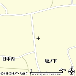 福島県三春町（田村郡）北成田（堂ノ入）周辺の地図