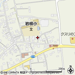 福島県本宮市岩根下年神周辺の地図