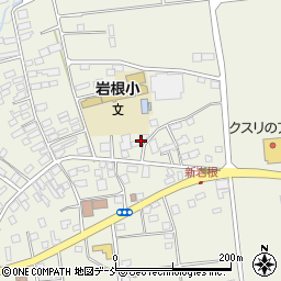 福島県本宮市岩根（下年神）周辺の地図