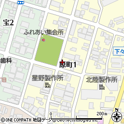 〒940-0013 新潟県長岡市原町の地図