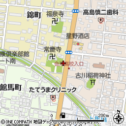 大竹義夫薪炭店周辺の地図
