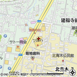 ビッグエコー BIG ECHO 会津若松店周辺の地図
