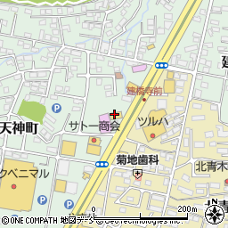 東京靴流通センター　会津若松店周辺の地図