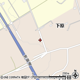 福島県浪江町（双葉郡）小野田（下原）周辺の地図