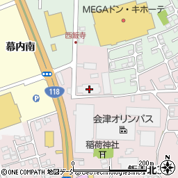 ヤンマーアグリジャパン株式会社　会津事務所周辺の地図
