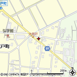 福戸郵便局周辺の地図
