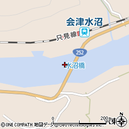 水沼橋周辺の地図