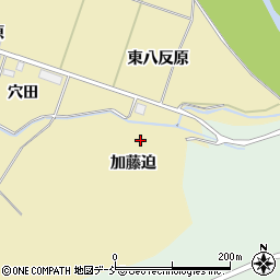 福島県浪江町（双葉郡）高瀬（加藤迫）周辺の地図