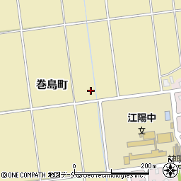 新潟県長岡市巻島町周辺の地図