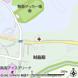 福島県郡山市熱海町玉川（阿曾沢）周辺の地図